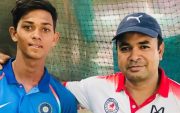Yashasvi Jaiswal and his coach