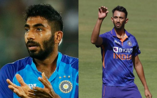Jasprit Bumrah and Prasidh Krishna (Image Credit- Twitter)