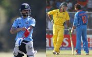 Virat Kohli, Ricky Ponting and Sachin Tendulkar. (Image Source: Twitter/Getty Images)