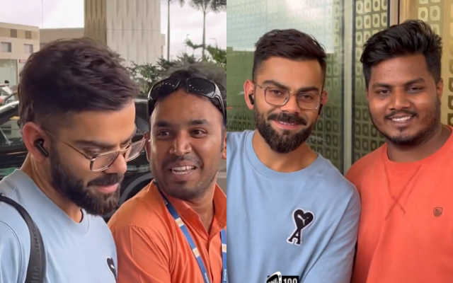 Virat Kohli with Fans (Image Credit- Twitter)