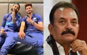 KL Rahul-Shreyas Iyer and Madan Lal. (Image Source: Twitter)