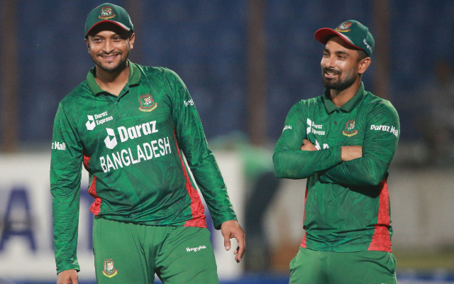 Shakib al Hasan and Litton Das. (Image Source: BCB)
