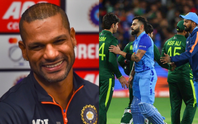 Shikhar Dhawan and India-Pakistan. (Image Source: Getty Images)