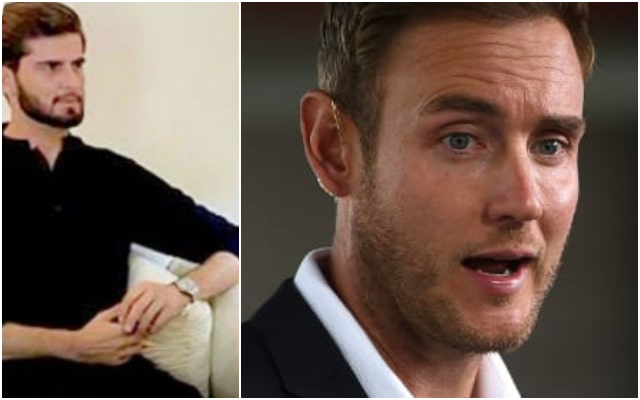 Shaheen Shah Afridi And Stuart Broad (Photo Source: Twitter)