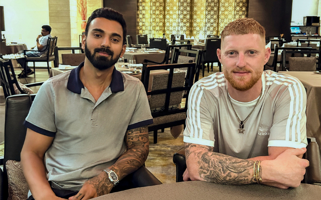 KL Rahul and Ben Stokes. (Image Source: Forbes India)