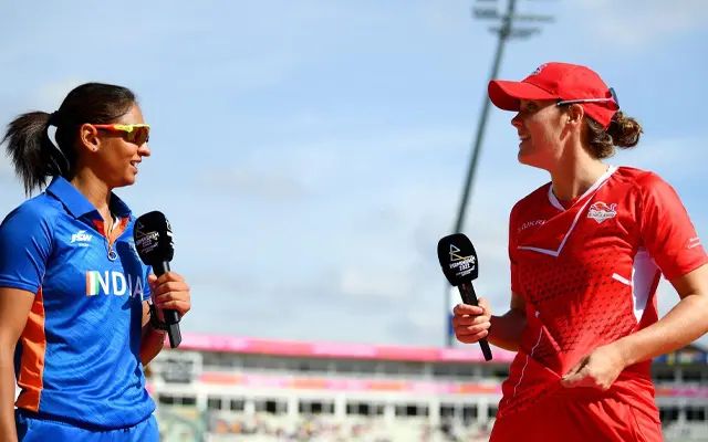 Nat Sciver-Brunt and Harmanpreet Kaur (Image Credit- Twitter)