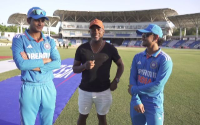 Shubman Gill, Brian Lara And Ishan Kishan (Image Credit- Instagram)