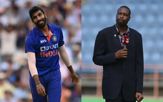 Jasprit Bumrah and Curtly Ambrose. (Image Source: Getty Images)