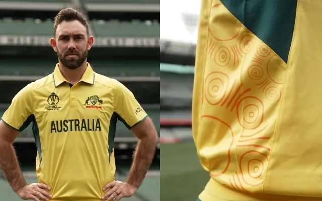 World Cup 2023 Australia jersey (Photo Source: Twitter)