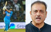 Ishan Kishan & Ravi Shastri (Photo Source: Twitter)