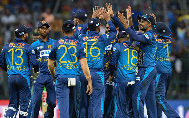 Sri Lanka Team (Image Source: ICC Twitter)