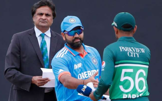 India vs Pakistan. (Image Source: Twitter)