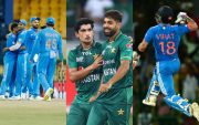 Team India, Rauf-Shah and Virat Kohli. (Image Source: Getty Images)
