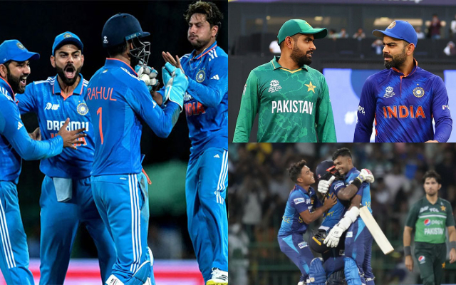 Team India, Babar Azam-Virat Kohli and Sri Lanka Team. (Image Source: Getty Images)