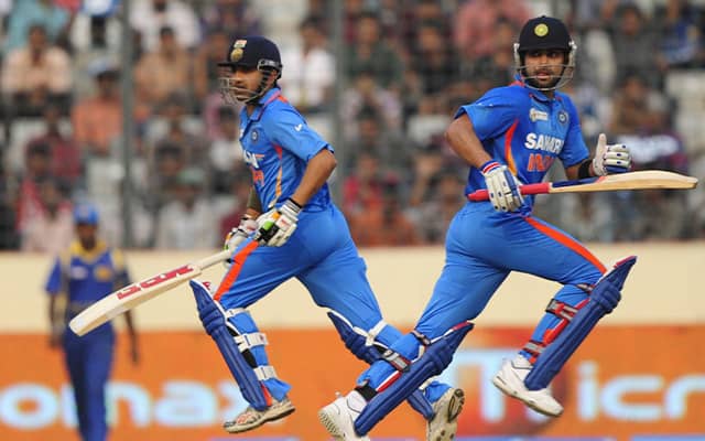 Virat Kohli and Gautam Gambhir (Pic Source-Twitter)