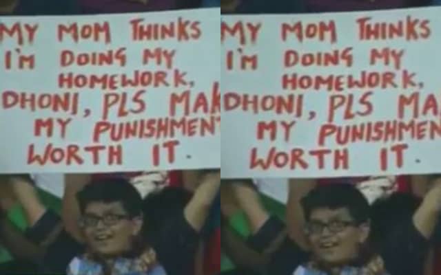 Funny Cricket Banner (Pic Source-Twitter)