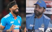 Hardik Pandya and Rohit Sharma. (Image Source: Twitter/YouTube)