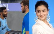 Jasprit Bumrah, Shaheen Afridi and Alia Bhatt. (Image Source: Instagram)