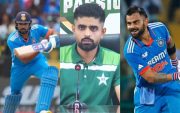Rohit Sharma, Babar Azam and Virat Kohli. (Image Source: Getty Images)