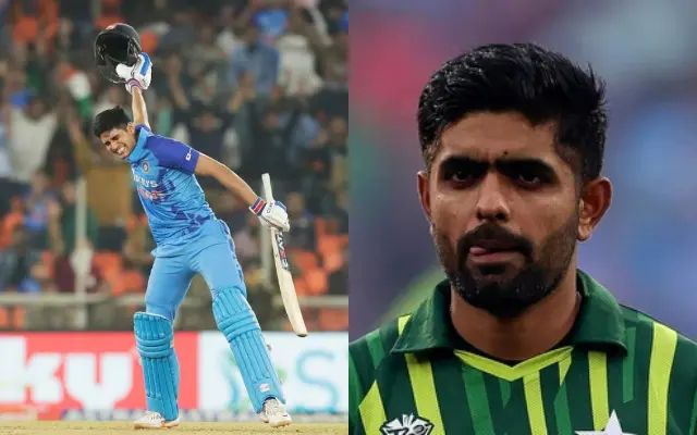 Shubman Gill and Babar Azam (Image Credit- Twitter)