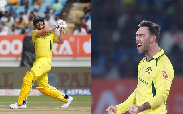 Mitchell Marsh and Glenn Maxwell (Image Credit- Twitter)