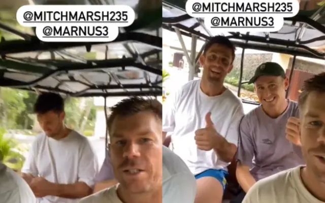 David Warner and Australian Team (Photo Source: X/Twitter)