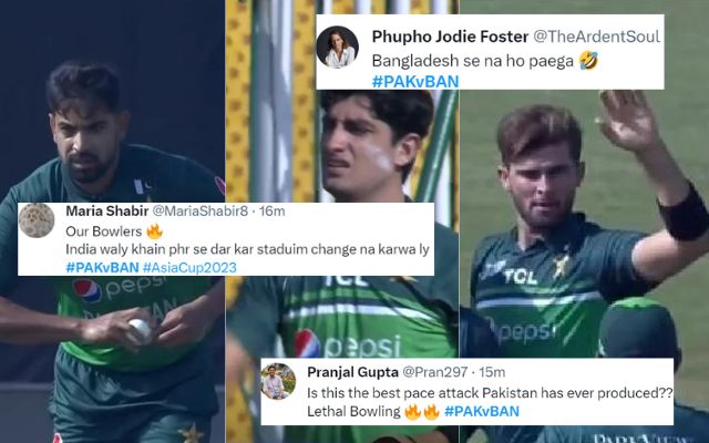 Harris Rauf Naseem Shah Shaheen Afridi (Photo Source: Twitter)