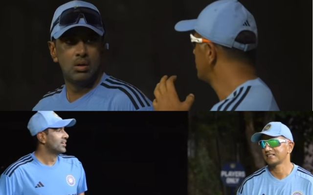 Ashwin And Dravid (Image Credit- Instagram)