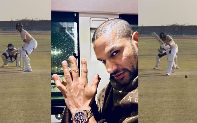 Pujara And Dhawan (Image Credit-Instagram)