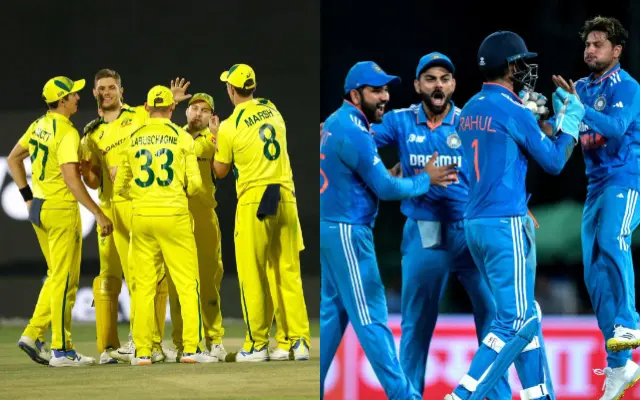 India vs Australia. (Image Source: Twitter)