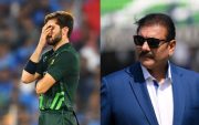 Shaheen Afridi & Ravi Shastri (Photo Source; Twitter)