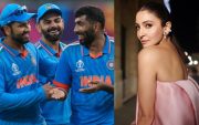 Team India and Anushka Sharma. (Image Source: Instagram)