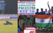 Rizwan, Pakistan Fans and India. (Image Source: Twitter/X)