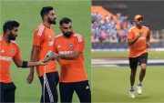 Indian team. (Image Source: X/BCCI)