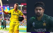 David Warner and Haris Rauf. (Image Source: X)