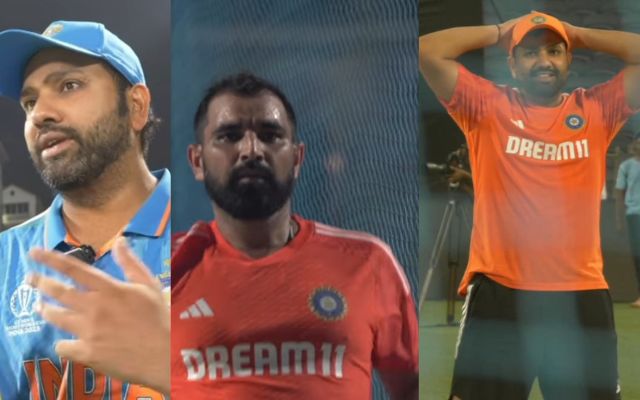 Rohit And Shami (Image Credit- instagram)