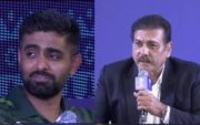 Babar Azam Ravi Shastri (Photo Source: X/Twitter)