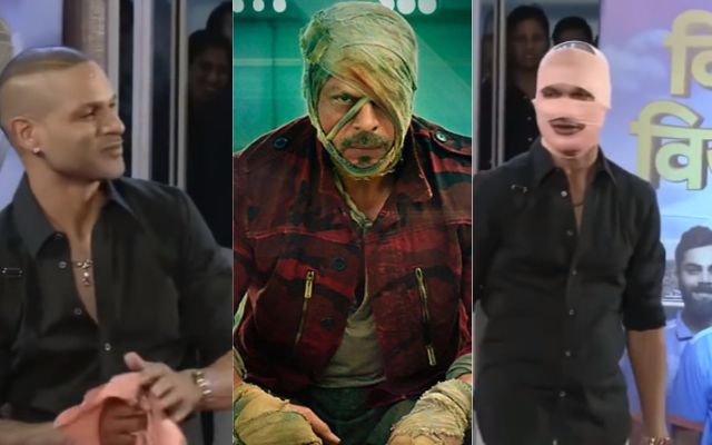 Shah Rukh Khan Shikhar Dhawan (Photo Source: X/Twitter)