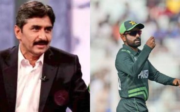 Javed Miandad and Babar Azam (Pic Source-Twitter)