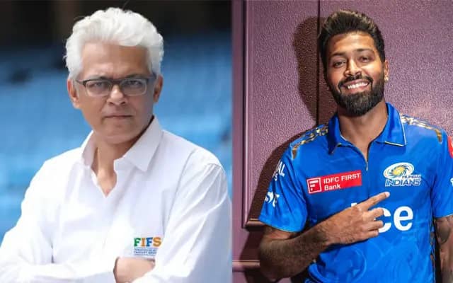 Joy Bhattacharjya and Hardik Pandya (Pic Source-Twitter)