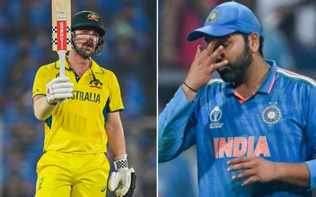Travis Head and Rohit Sharma (Image Credit- Twitter)