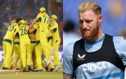 Australia Cricket Team and Ben Stokes (Images Credit- Twitter)