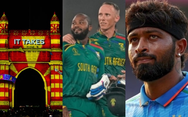 World Cup 2023, South Africa and Hardik Pandya. (Image Source: X)