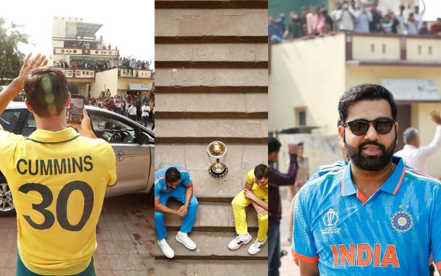 Pat Cummins And Rohit (Image Credit- Instagram)