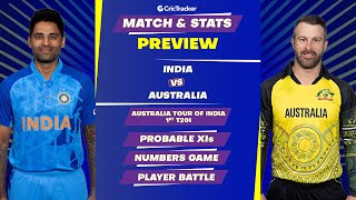 India vs Australia | 1st Match | T20I Series | Match Stats Preview, Pitch Report | CricTracker