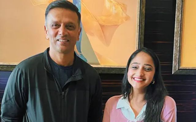 Rahul Dravid Aditi Dravid (Photo Source: X/Twitter)