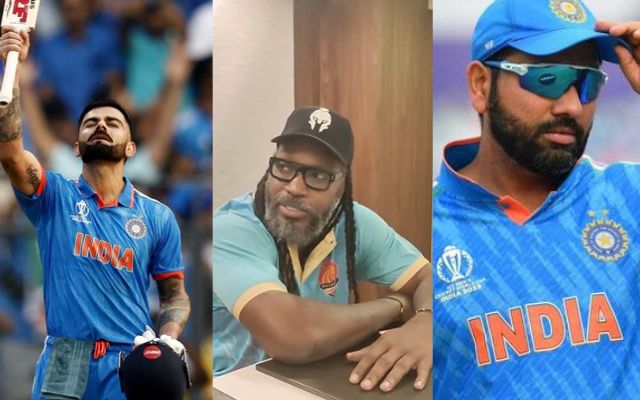 Virat Kohli Rohit Sharma Chris Gayle (Photo Source: X/Twitter)