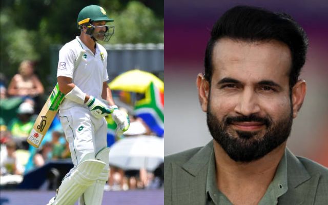 Dean Elgar & Irfan Pathan (Photo Source: Getty Images)