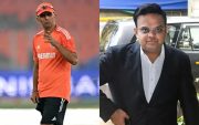Rahul Dravid and Jay Shah. (Image Source: BCCI)
