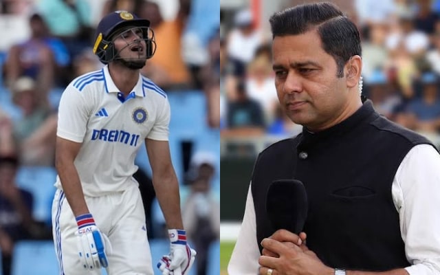 Shubman Gill and Aakash Chopra. (Image Source: X)